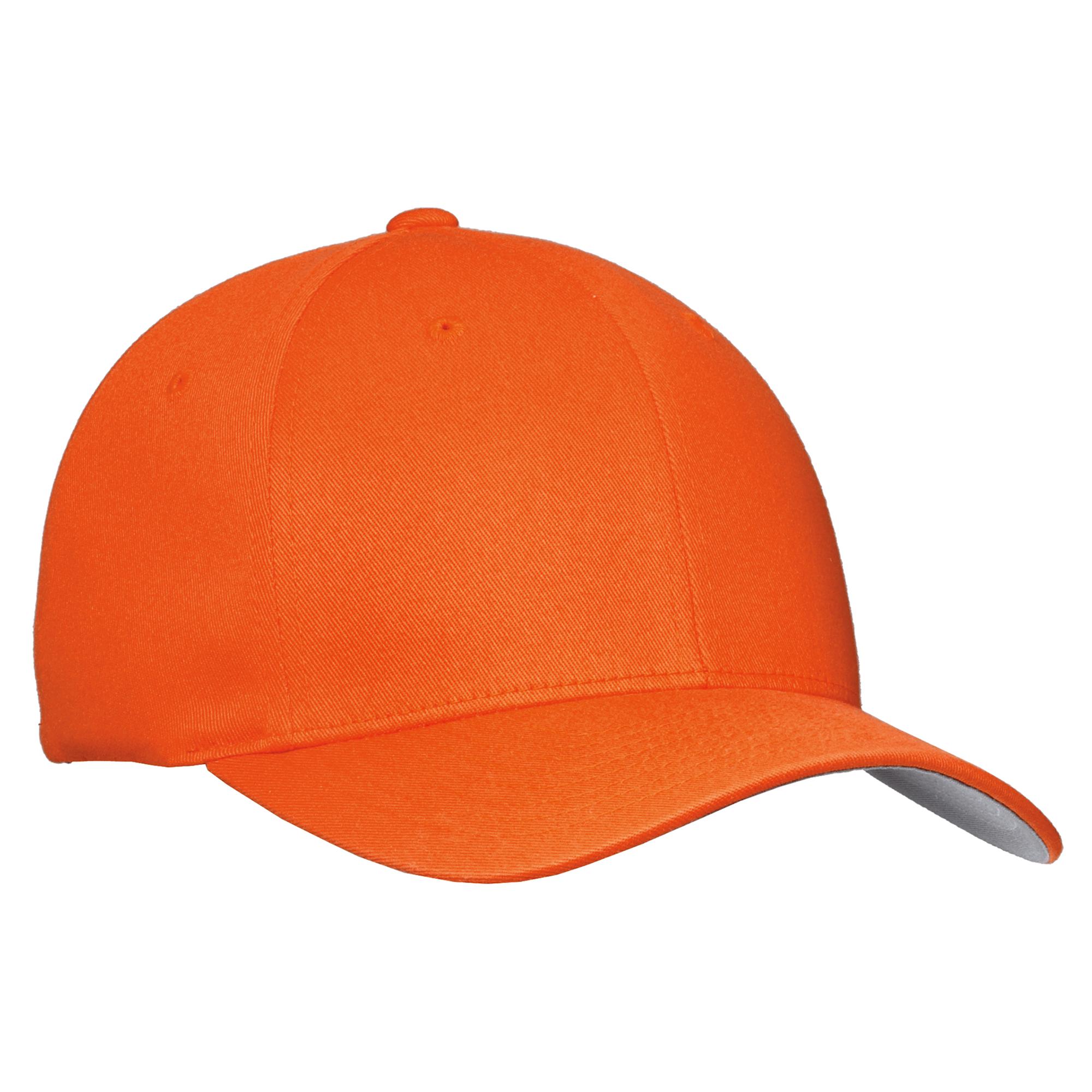 Port Authority C813 Flexfit Cotton Twill Cap - Orange | Full Source