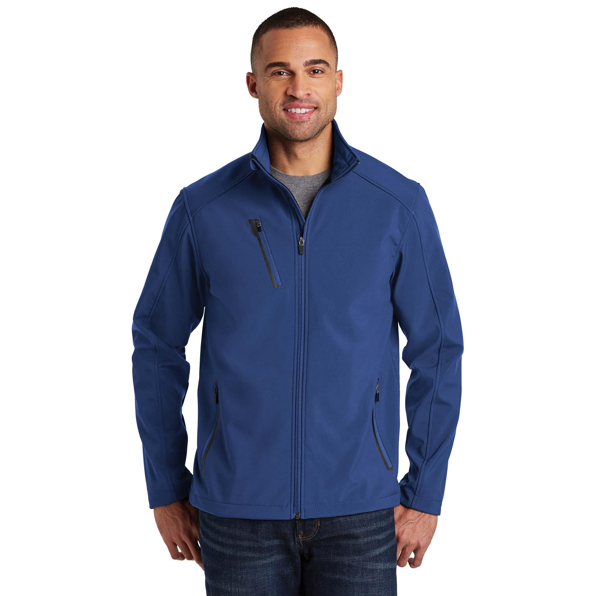 Port Authority J324 Welded Soft Shell Jacket - Estate Blue | Full Source