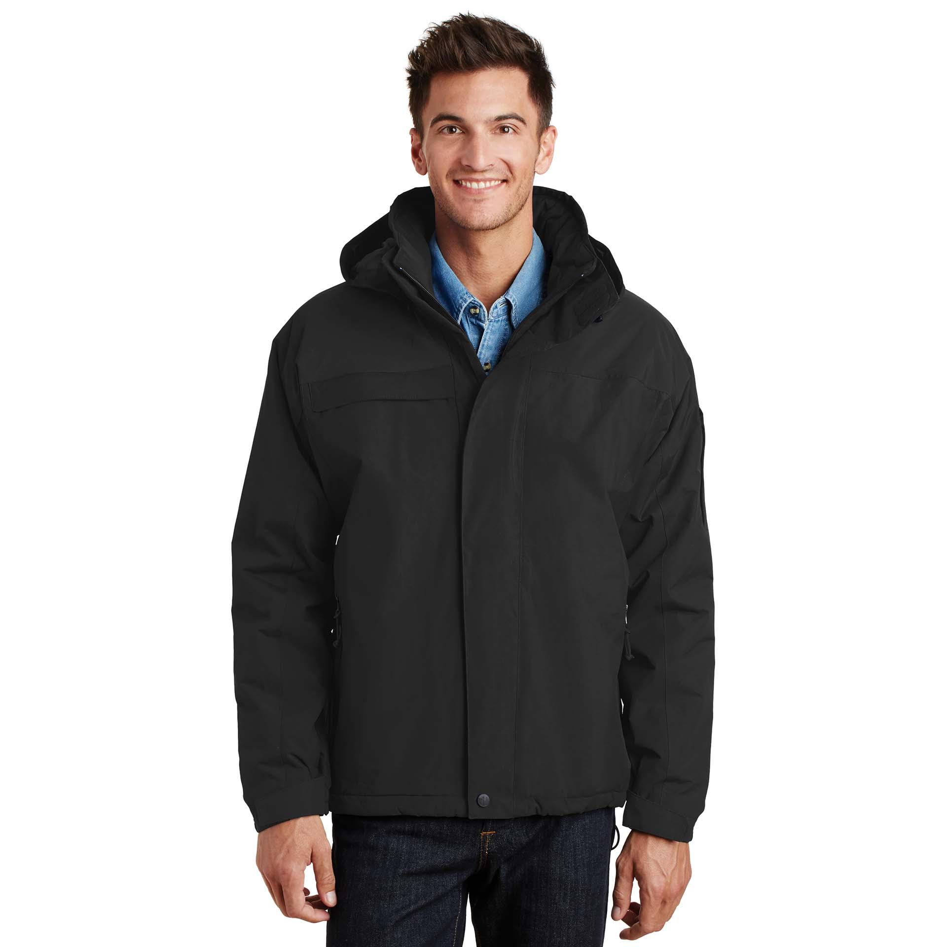 Port Authority J792 Nootka Jacket - Black/Black | Full Source