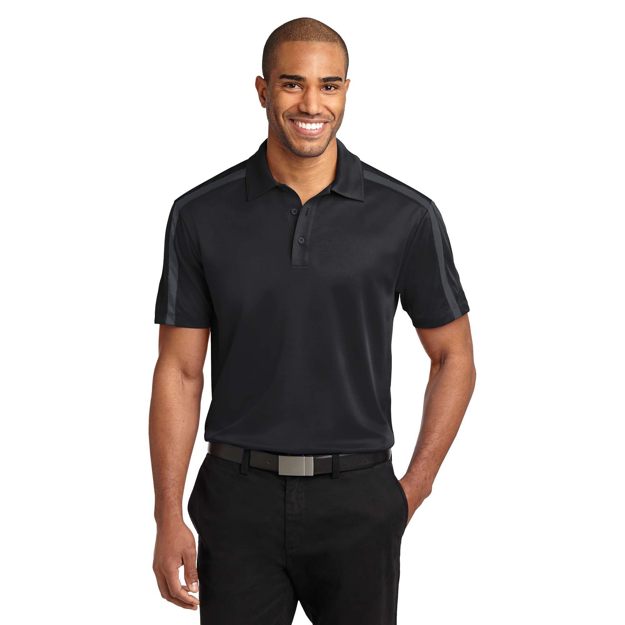polo black tees