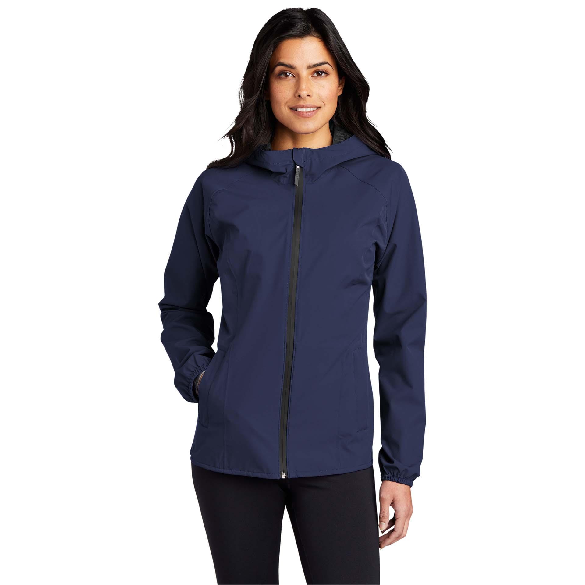 Port Authority L407 Ladies Essential Rain Jacket - True Navy | Full Source