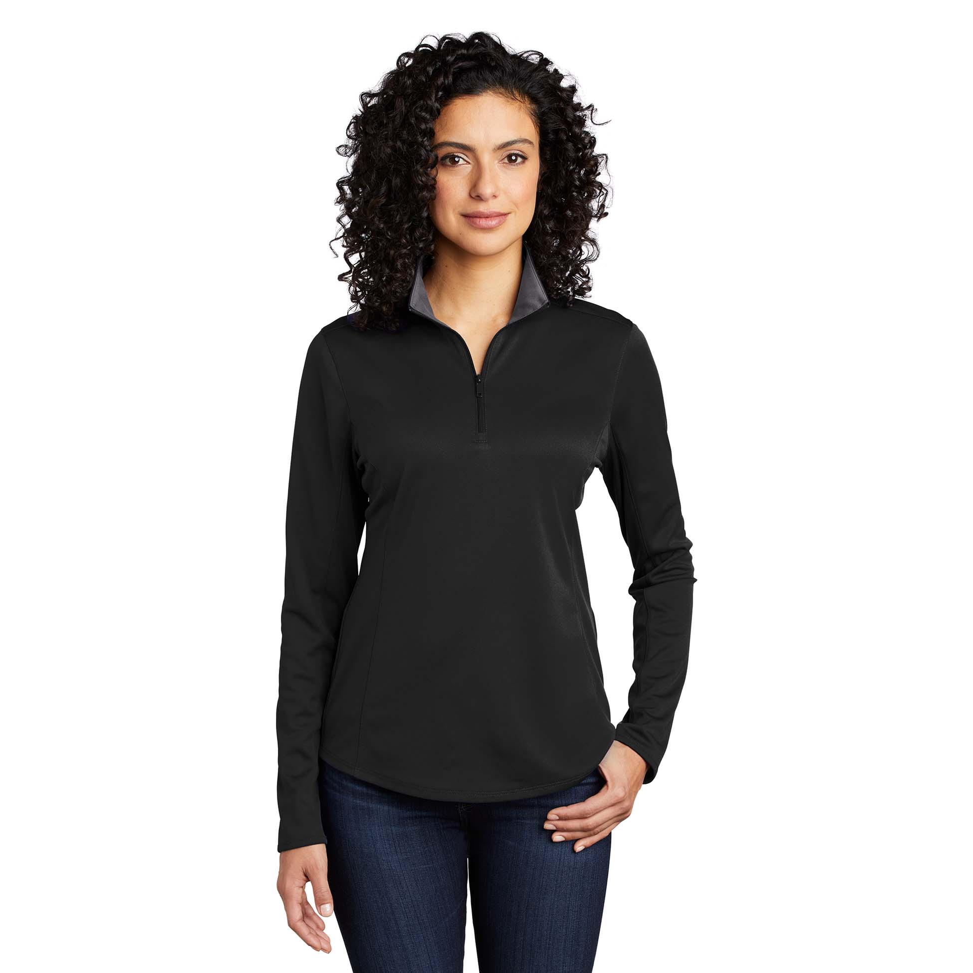 Port Authority LK584 Ladies Silk Touch Performance 1/4-Zip