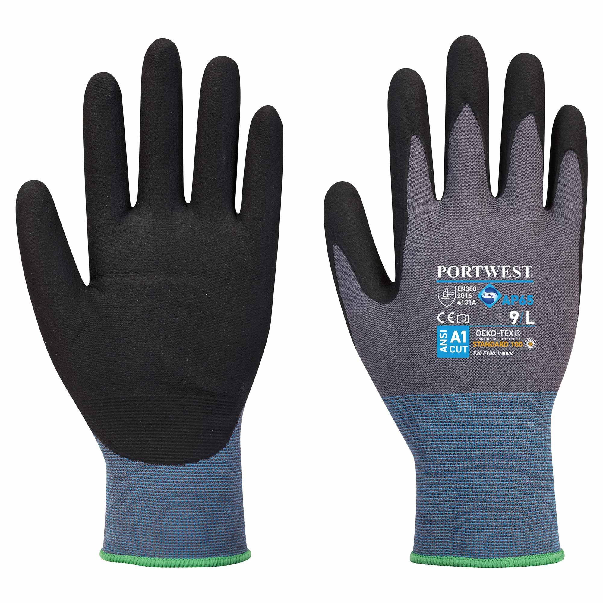 Portwest AP65 NPR Pro Nitrile Foam Gloves Full Source