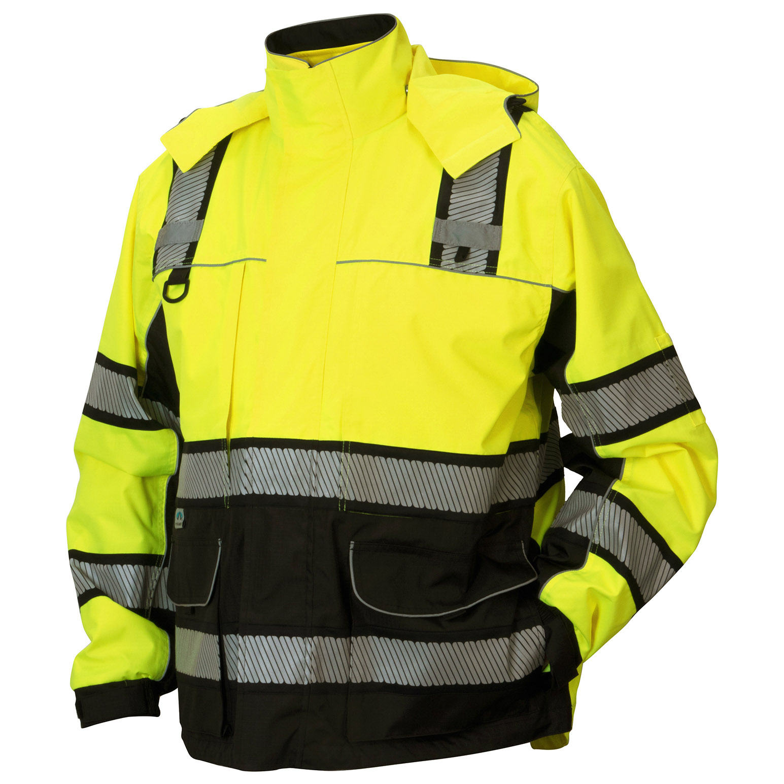 Pyramex RPB3810 Type R Class 3 Black Bottom 2-1 Safety Parka | Full Source