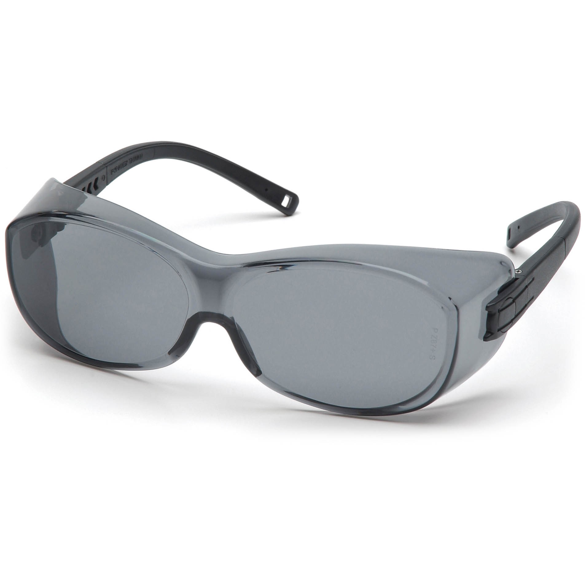 CrossFire 3113 OG3 Safety Glasses - Smoke Lens - Fits Small to Medium  Glasses