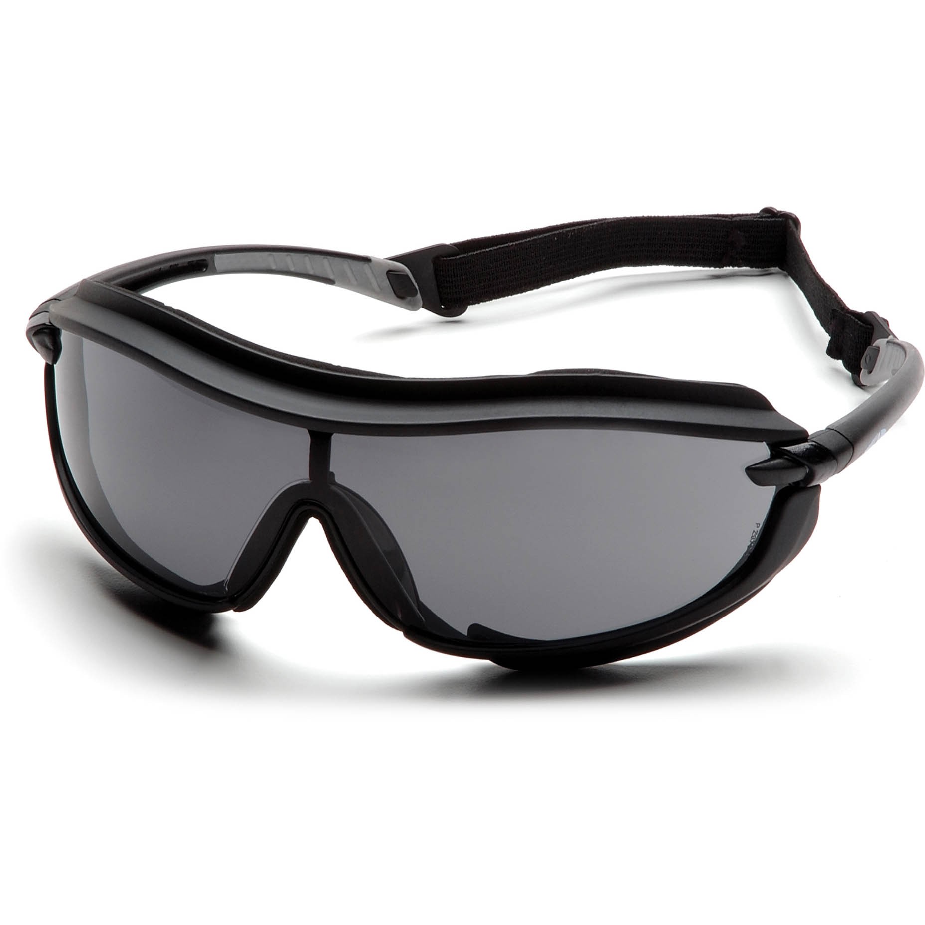 Pyramex Endeavor Plus Durable Safety Glasses Black/Green Foam Frame Gray Anti-Fog Lens Pyramex Safety SBGR9620STMFP 