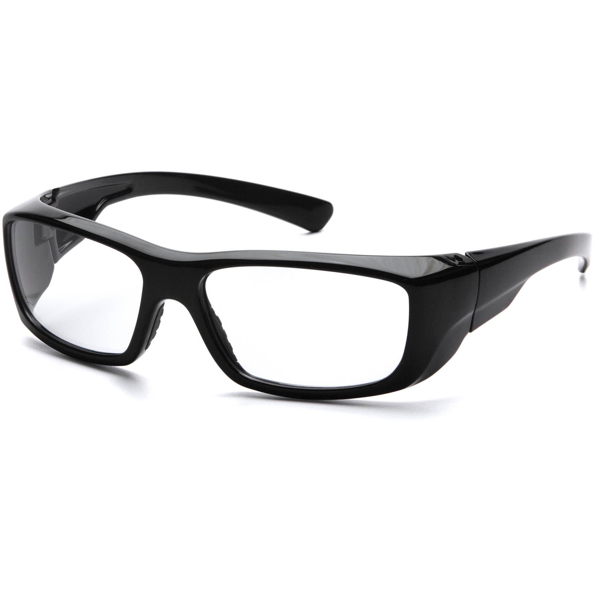 Pyramex SB7910D Emerge Safety Glasses - Black Frame - Clear Full Reader  Lens