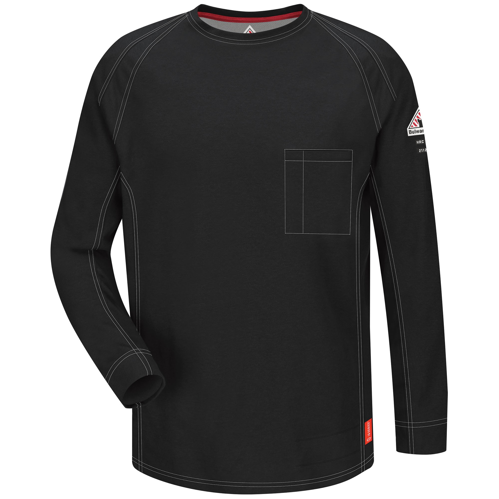 Bulwark FR QT32 iQ Series Men's Comfort Knit Long Sleeve T-Shirt ...