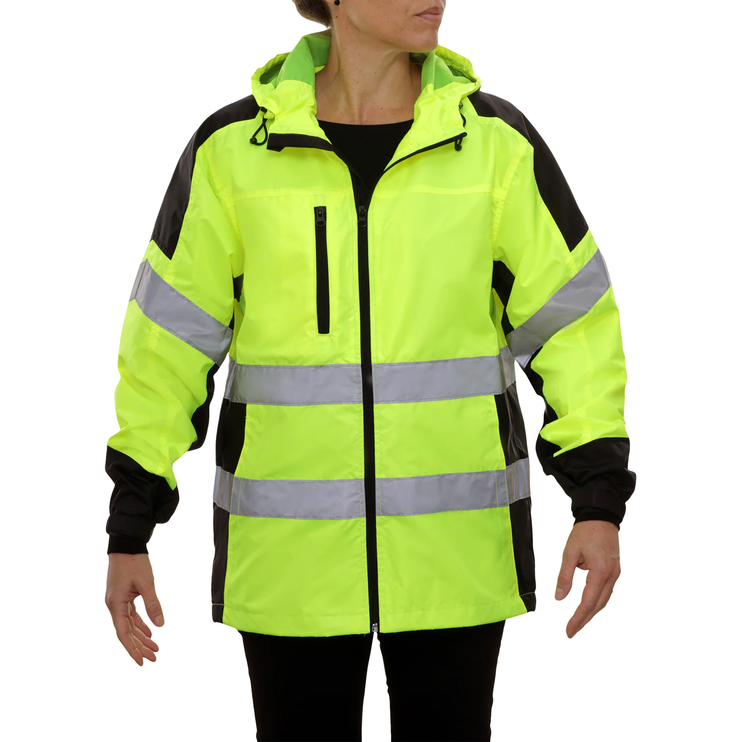 Reflective Apparel 407GTLB Type R Class 2 Safety Windbreaker