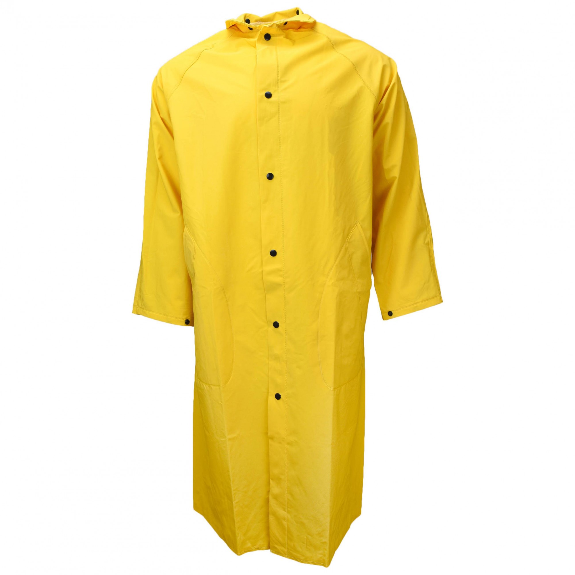 Neese 1650C Economy Raincoat with Snaps - Safety Yellow | Full Source