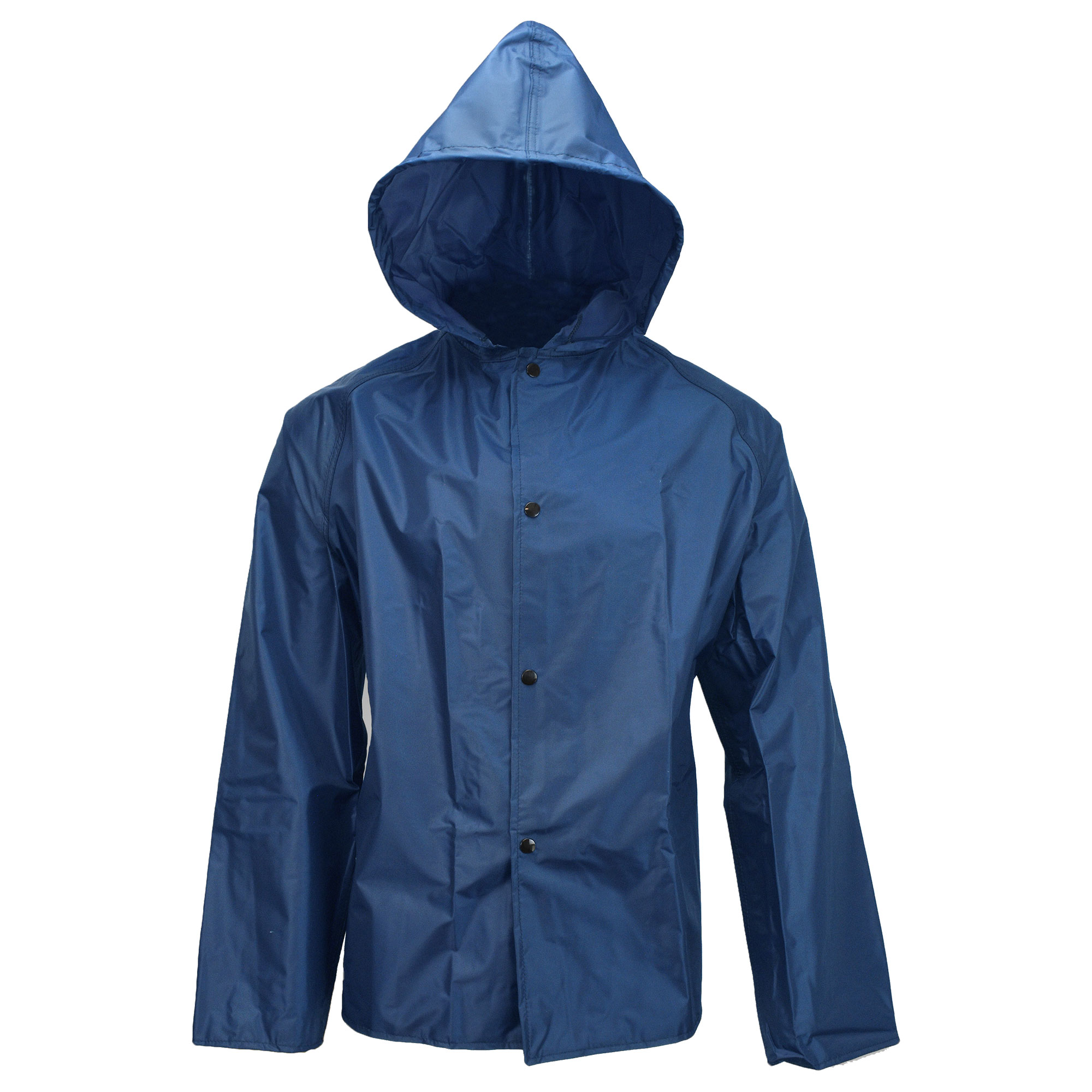 Neese 77AJ Sani Light Rain Jacket with Attached Hood - Royal Blue ...
