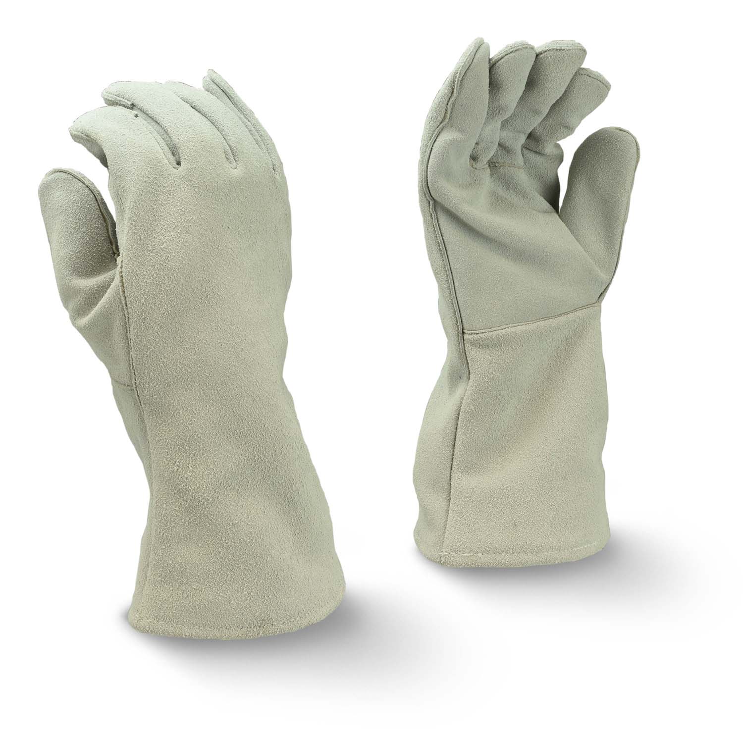 PIP 8800-XL Premium Leather-Palm Work Gloves, safety cuffs; size