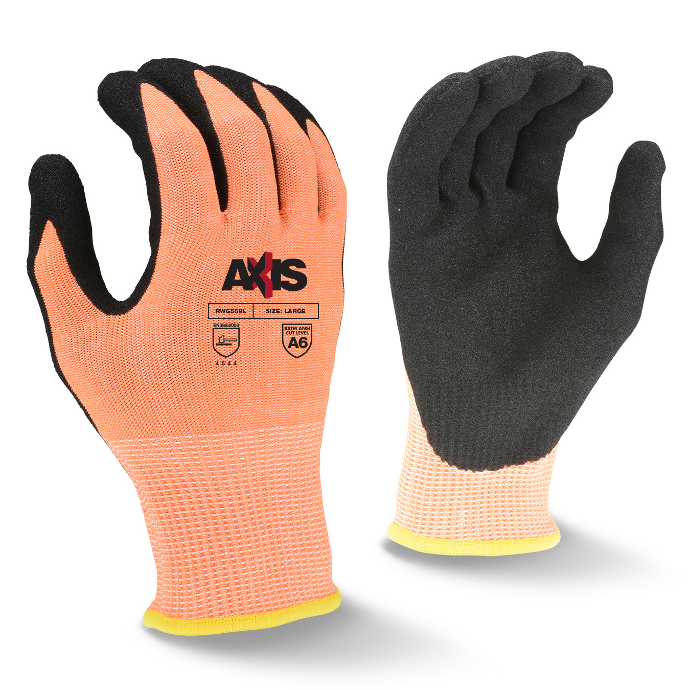 RWG18-L Latex Coated Work Glove 1 Dozen 