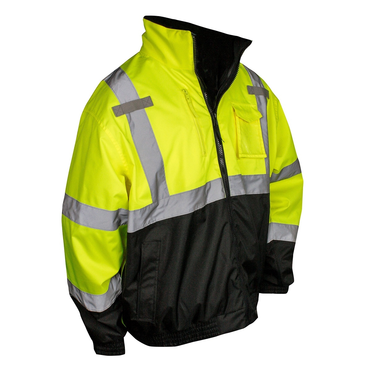 High Visibility Jacket Hi Vis Bomber Jacket Padded Winter Warm Jackets Concealed Hood All Sizes S TO 4XL 3X Large, Orange