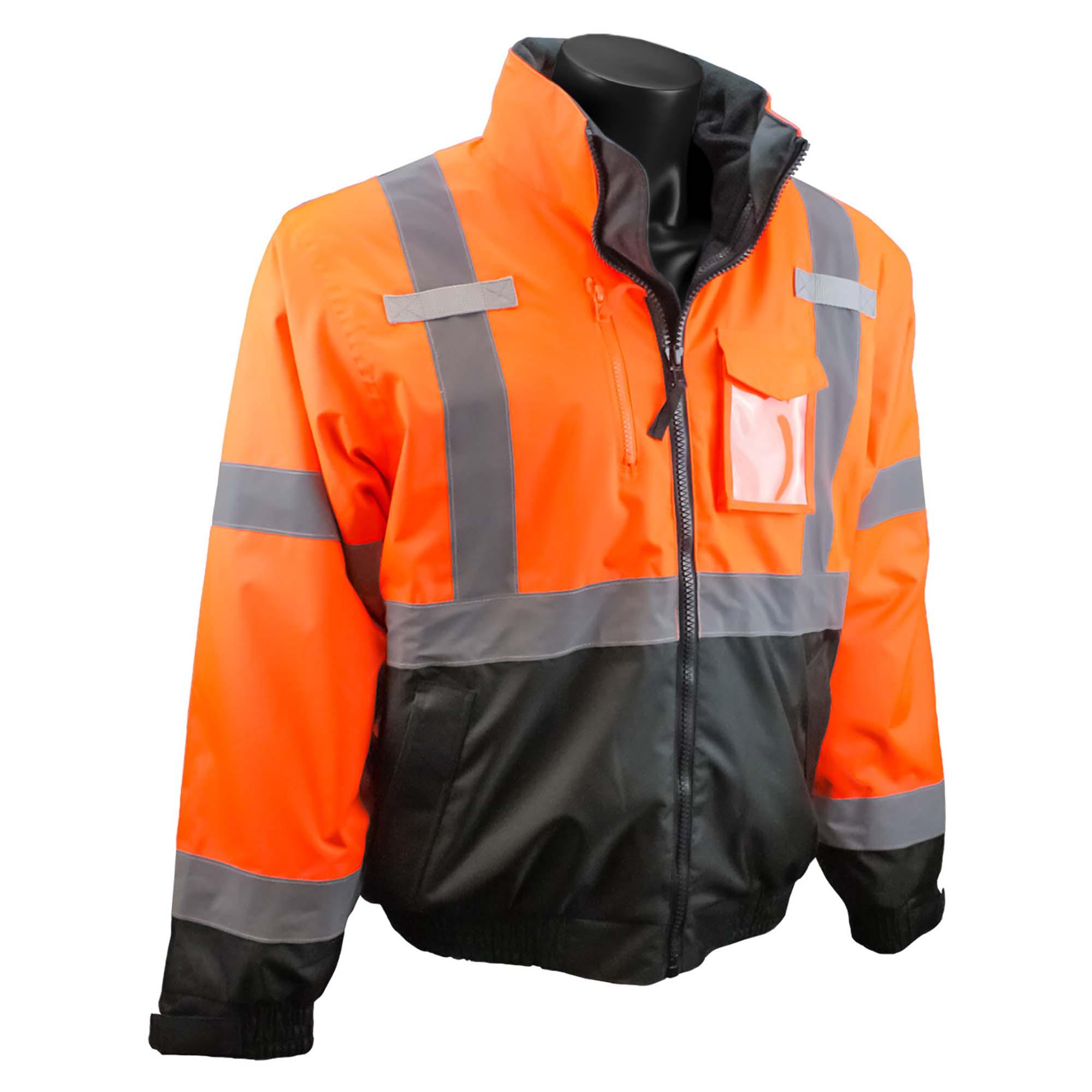 Radians SJ210B-3ZOS Type R Class 3 Three-in-One Bomber Jacket - Orange ...