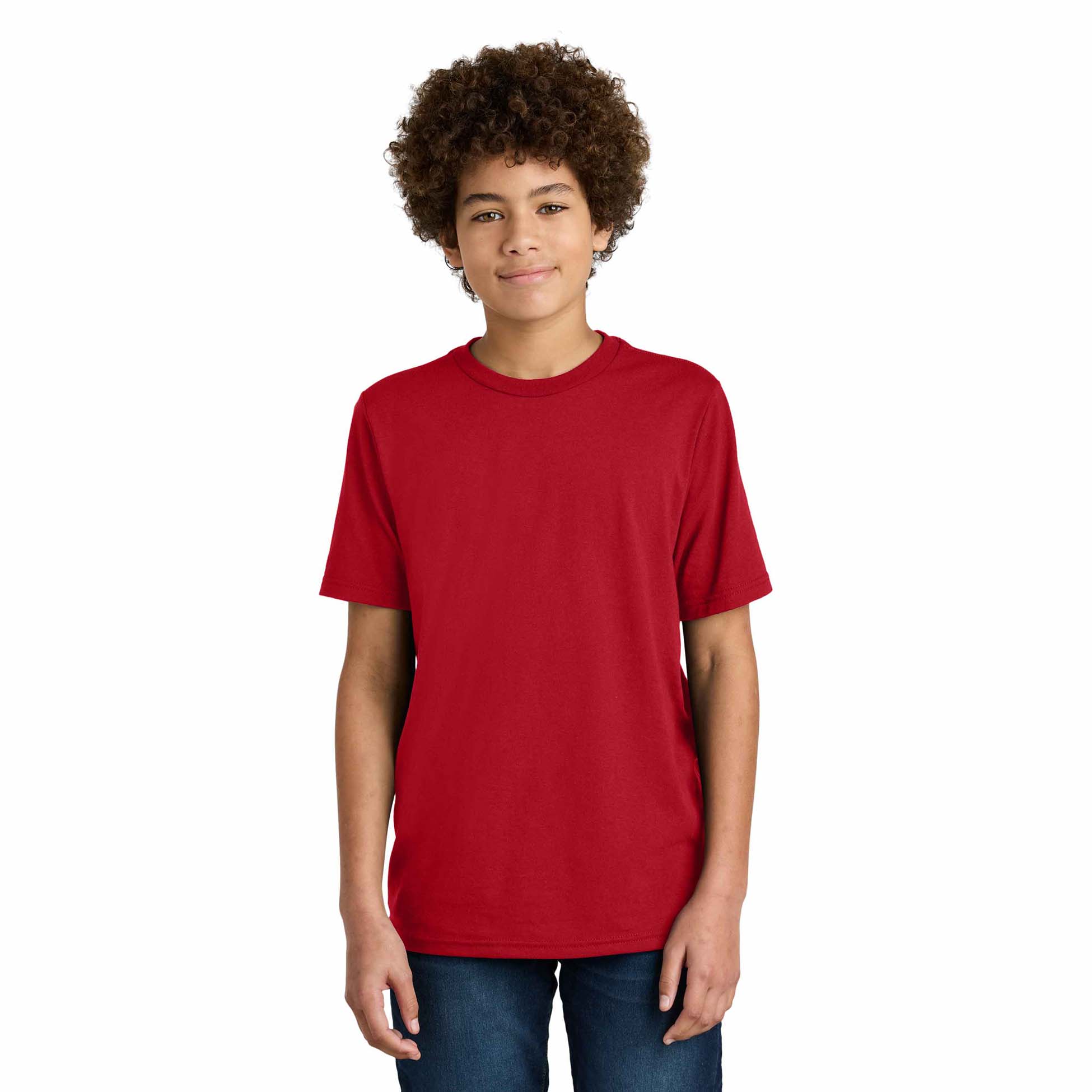 Port & Company PC340Y Youth CVC Tee - Red | Full Source