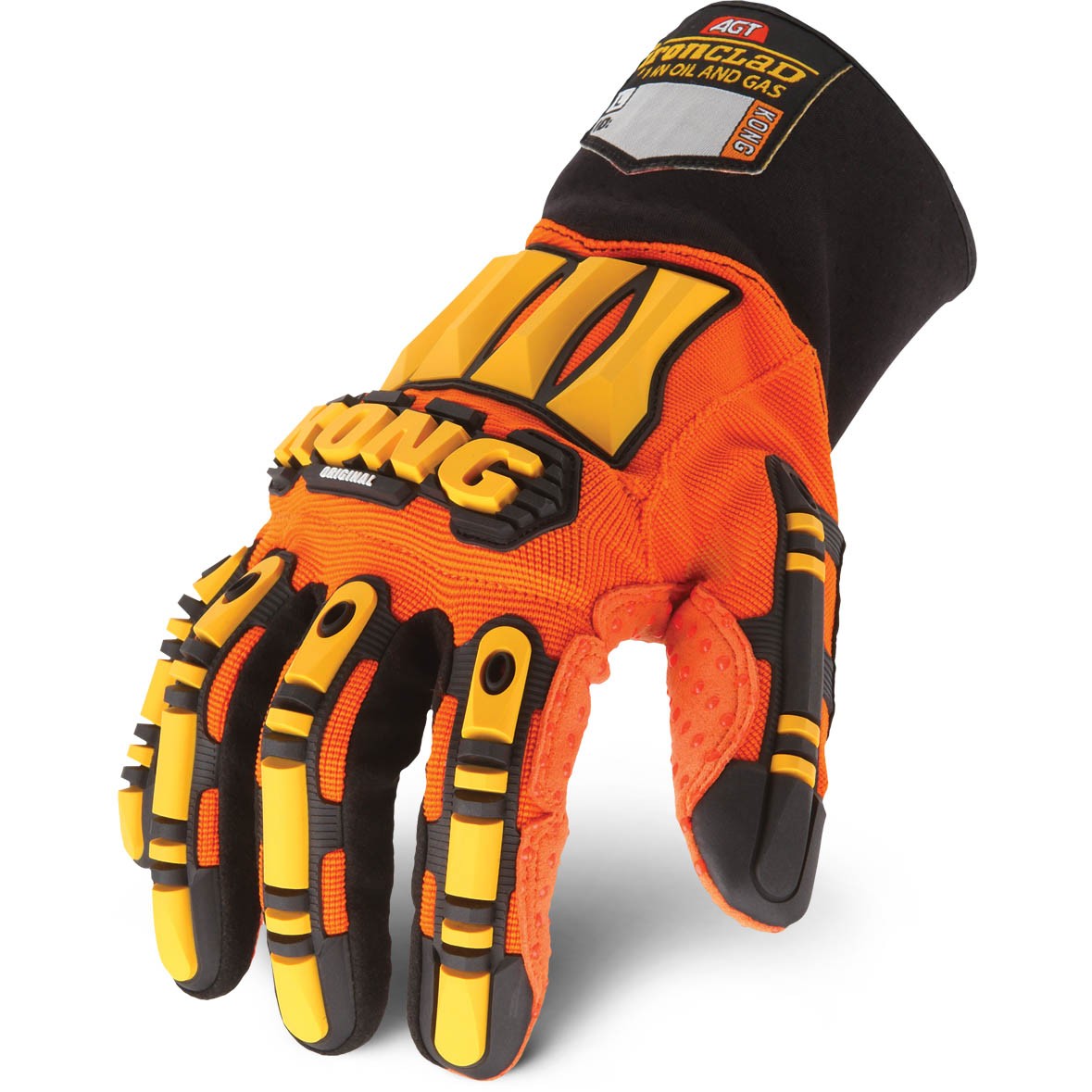 Impact Cotton Corded Waterproof Ironclad KONG Gloves (Large)