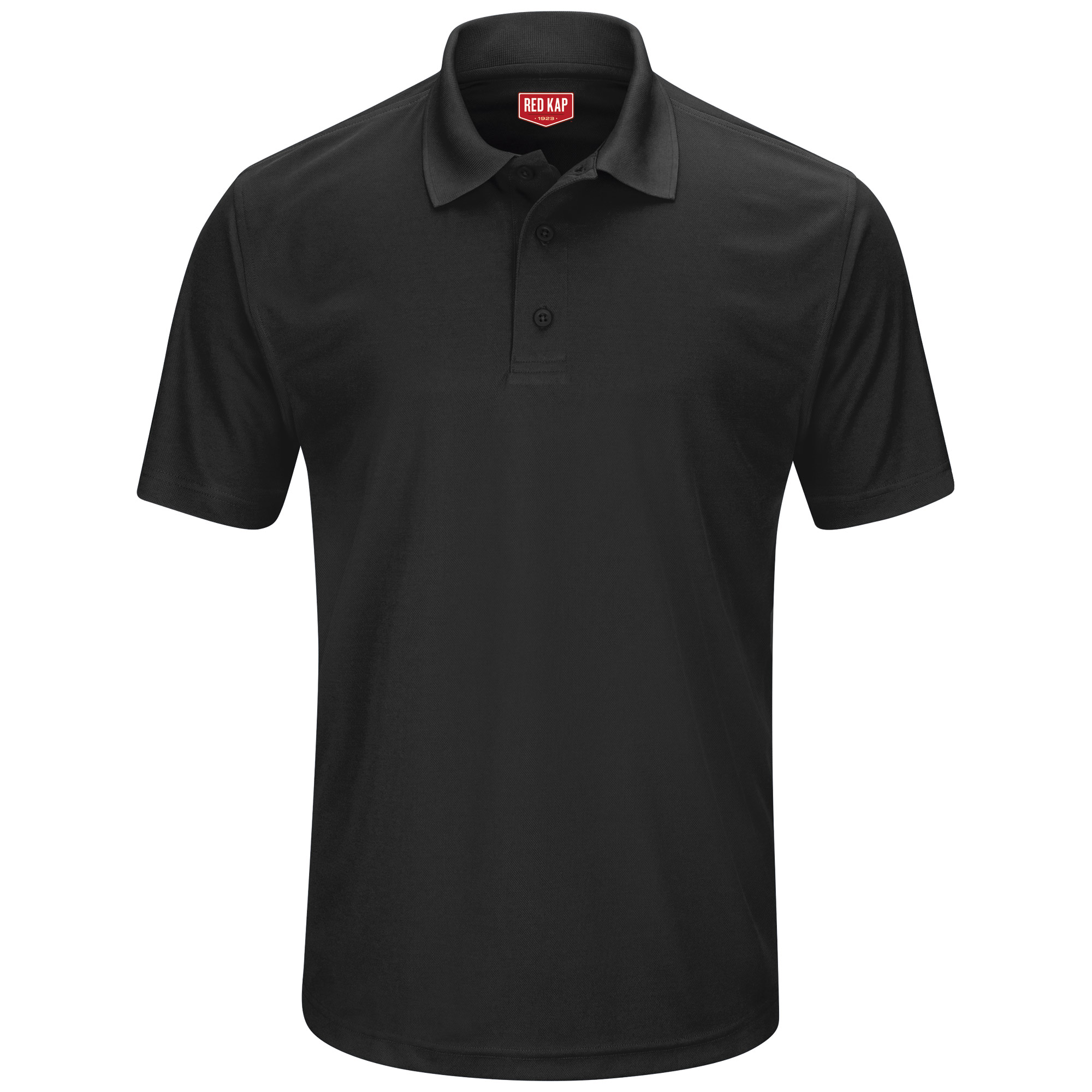 Red Kap SK96 Men's Performance Knit Pocketless Core Polo - Short