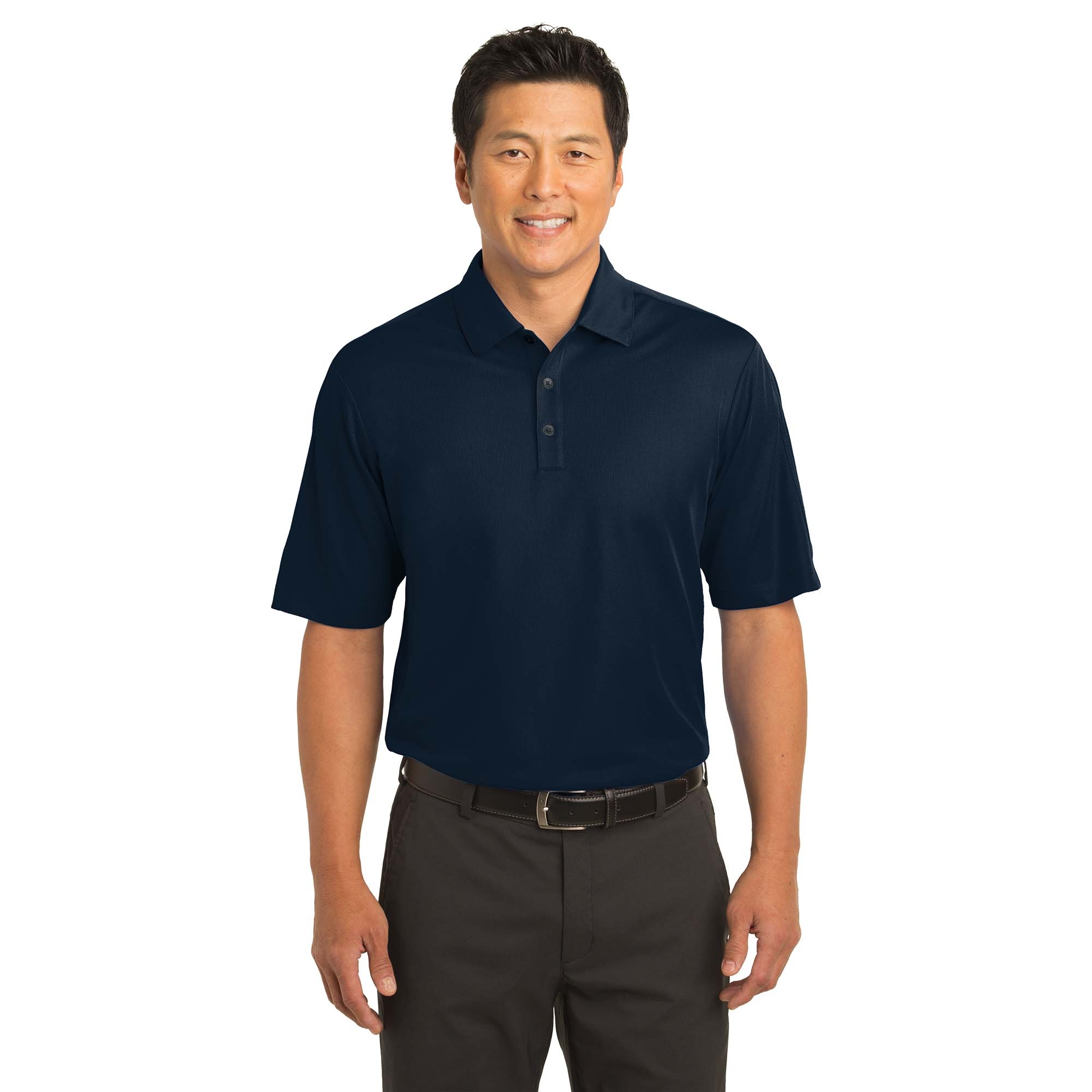 Nike 266998 Tech Sport Dri-FIT Polo - Navy | Full Source