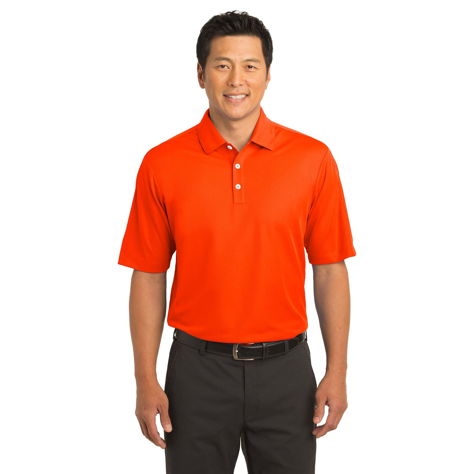 Nike 266998 Tech Sport Dri-FIT Polo - Solar Orange | Full Source