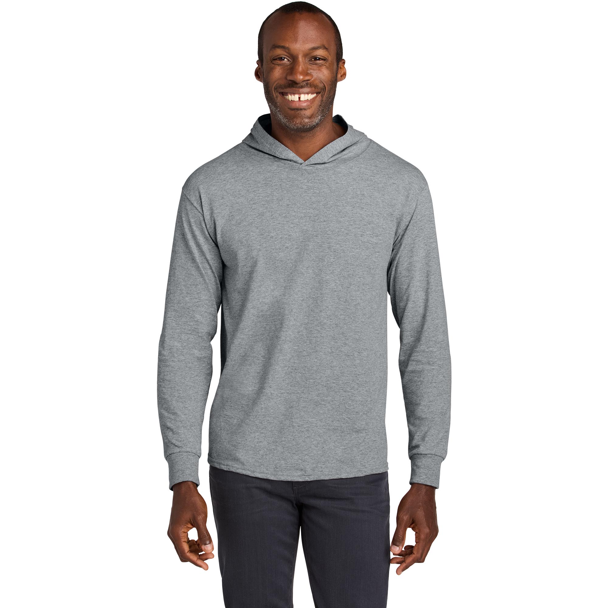 Jerzees 363LH Classics Unisex Cotton Long Sleeve Hooded T
