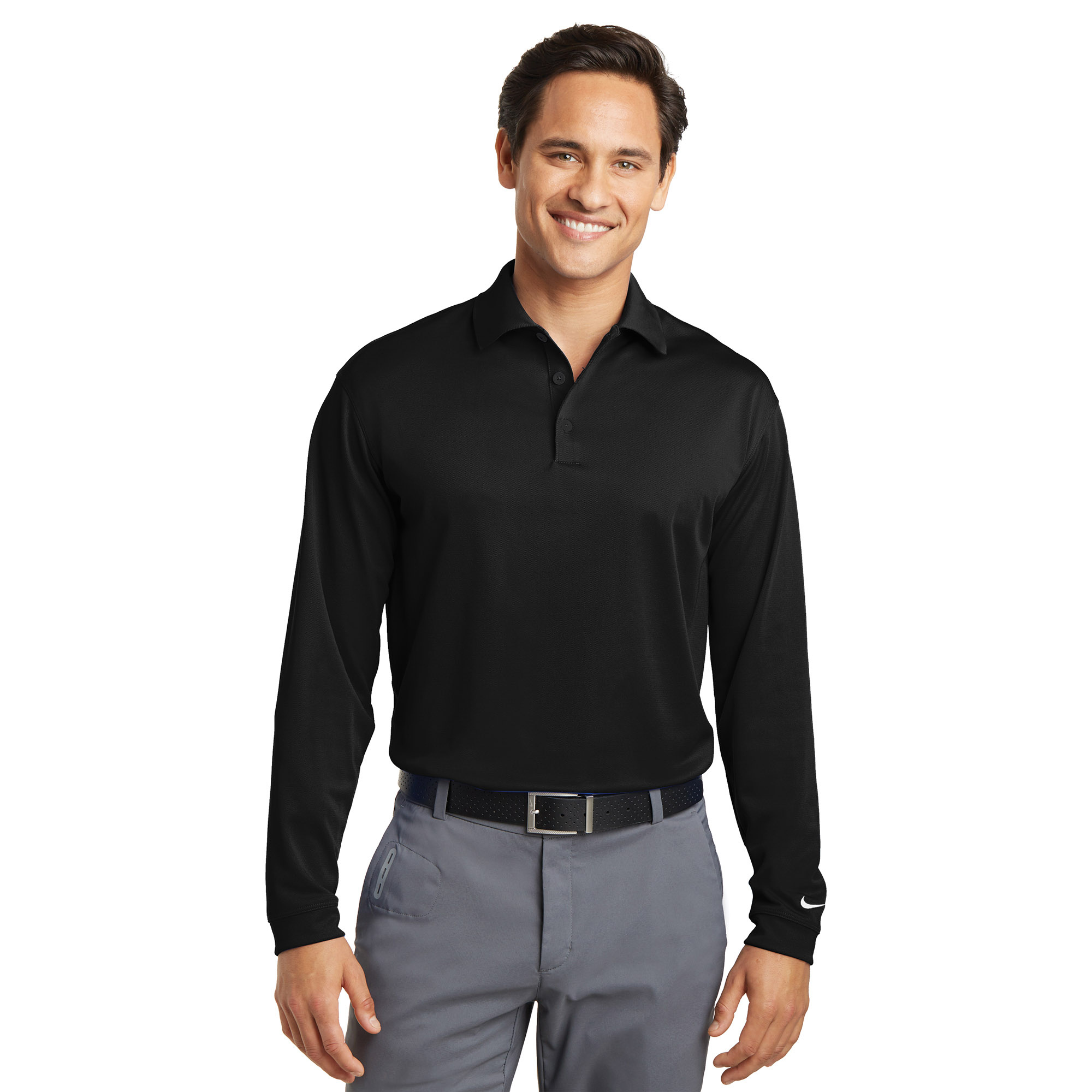 Nike 604940 Tall Long Sleeve Dri-FIT Stretch Tech Polo