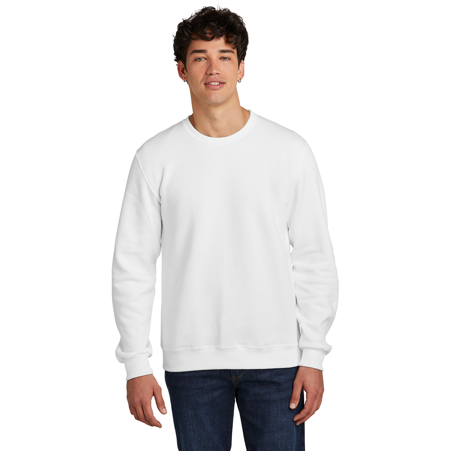 LTS Tall Grey Crew Neck Stripe Sweatshirt | Long Tall Sally