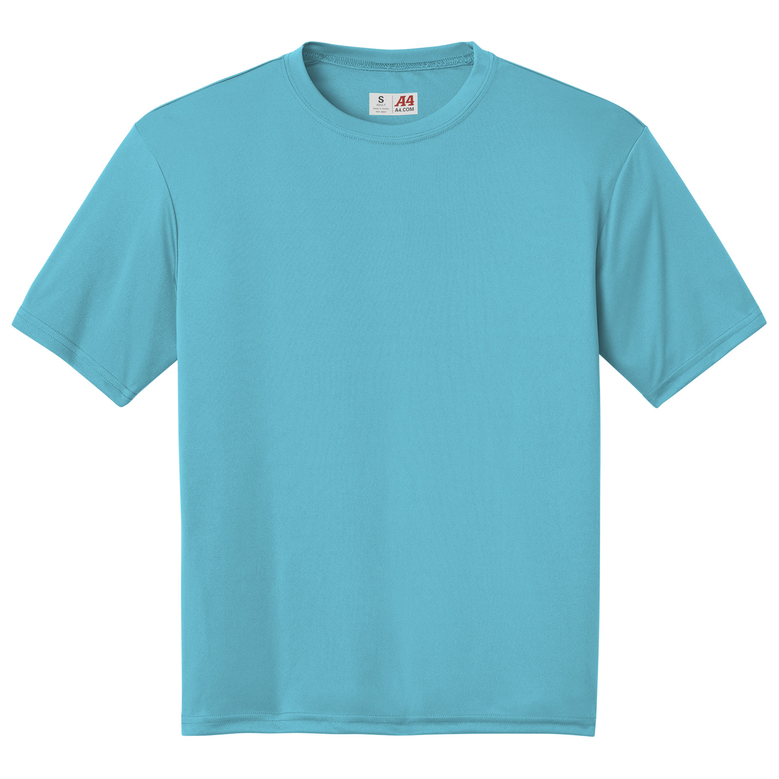 A4 A4N3142 Cooling Performance Short Sleeve Tee - Light Blue