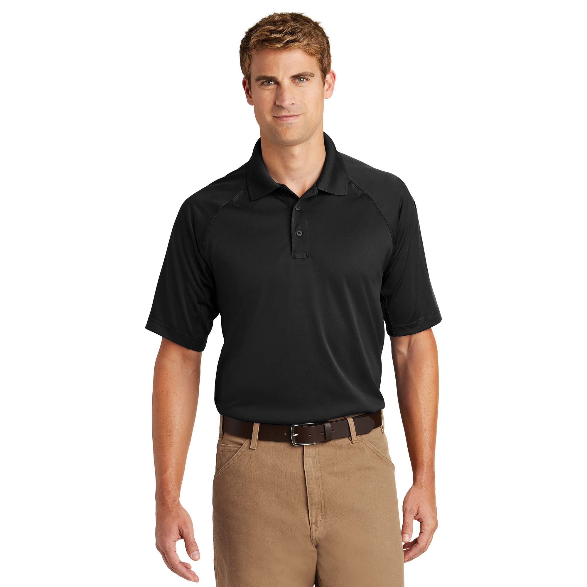 CornerStone CS410 Select Snag-Proof Tactical Polo - Black