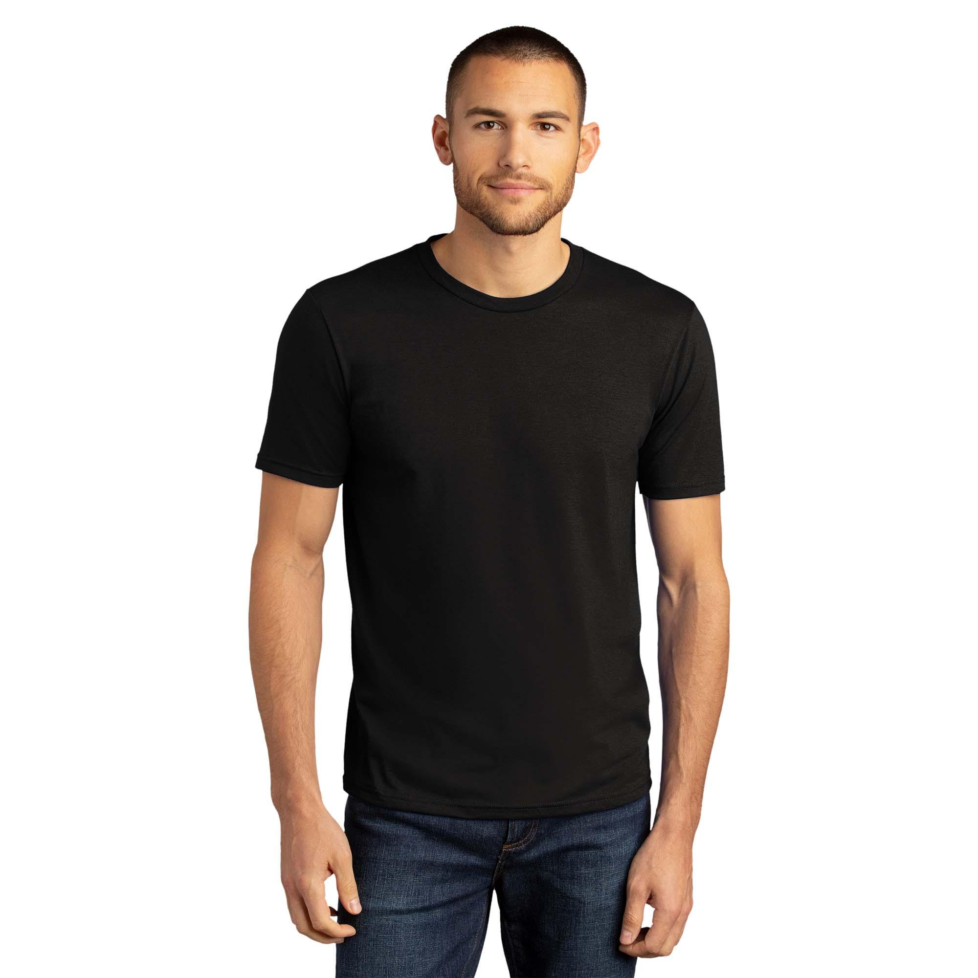 District DM130DTG Perfect Tri DTG Tee - Black | Full Source