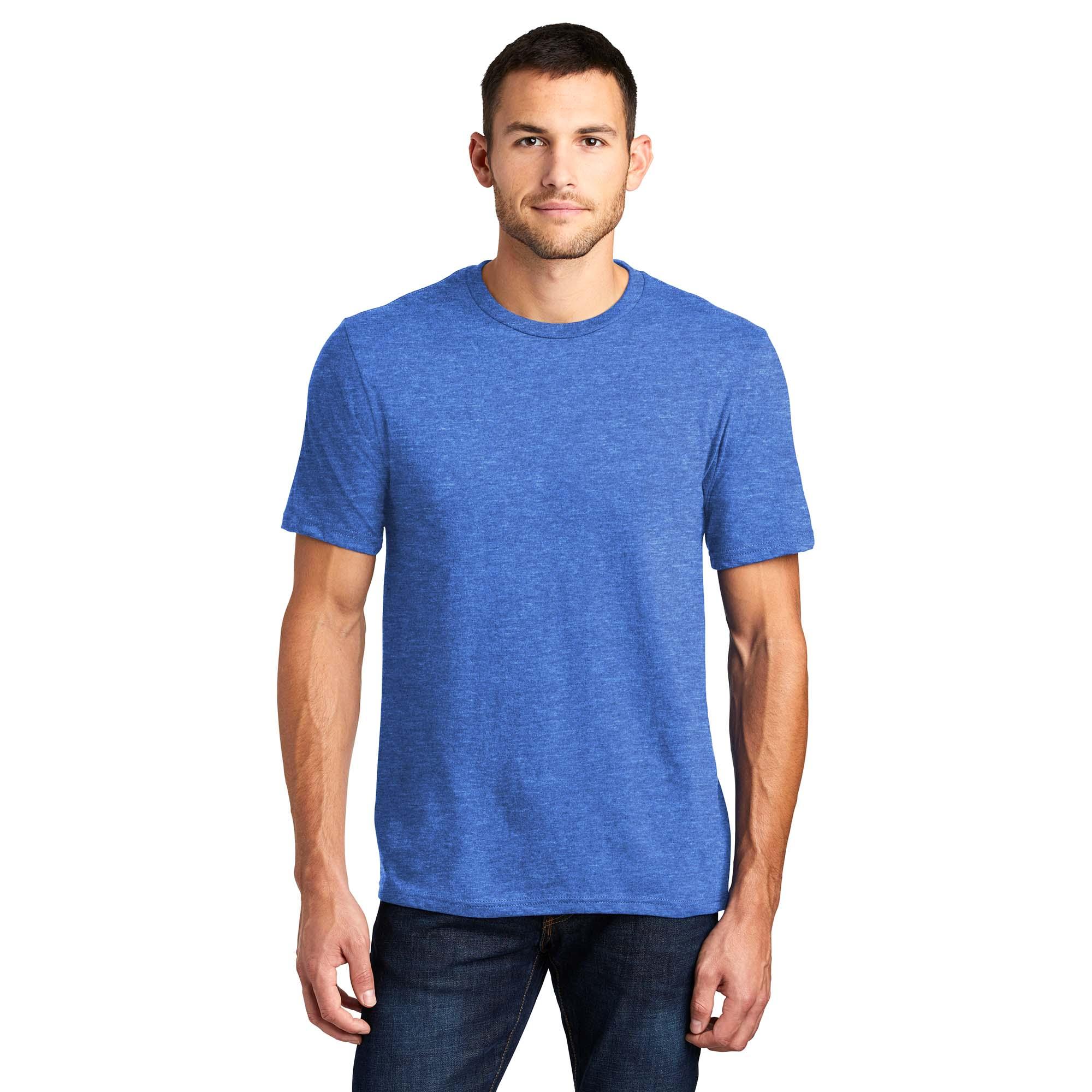 District DT6000 Very Important Tee - Heathered Royal | Full Source