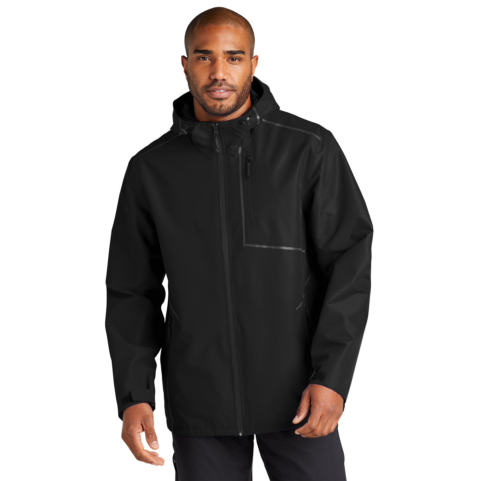 Port Authority J920 Collective Tech Outer Shell Jacket - Deep Black ...