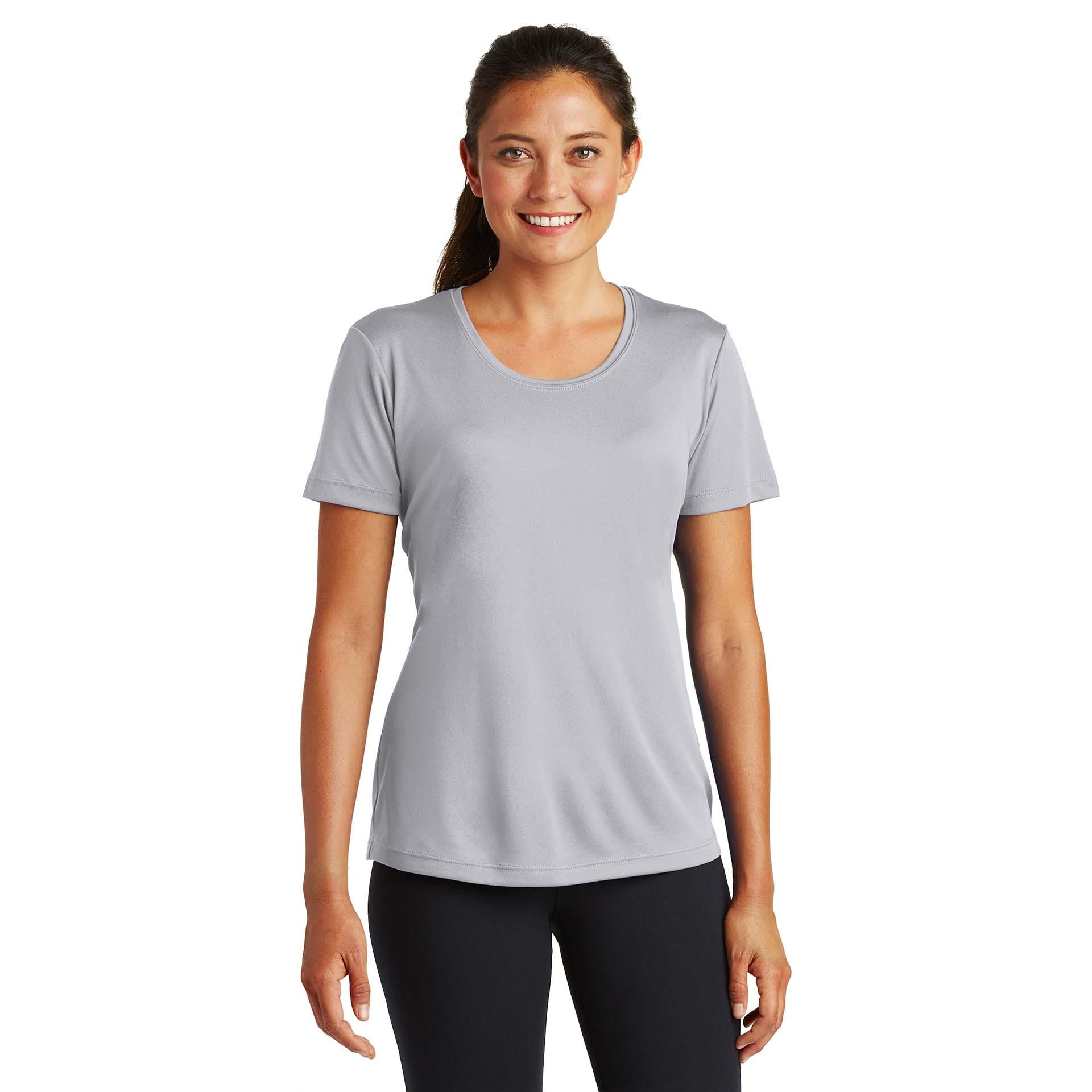 Sport-Tek LST350 Ladies Competitor Tee - Silver