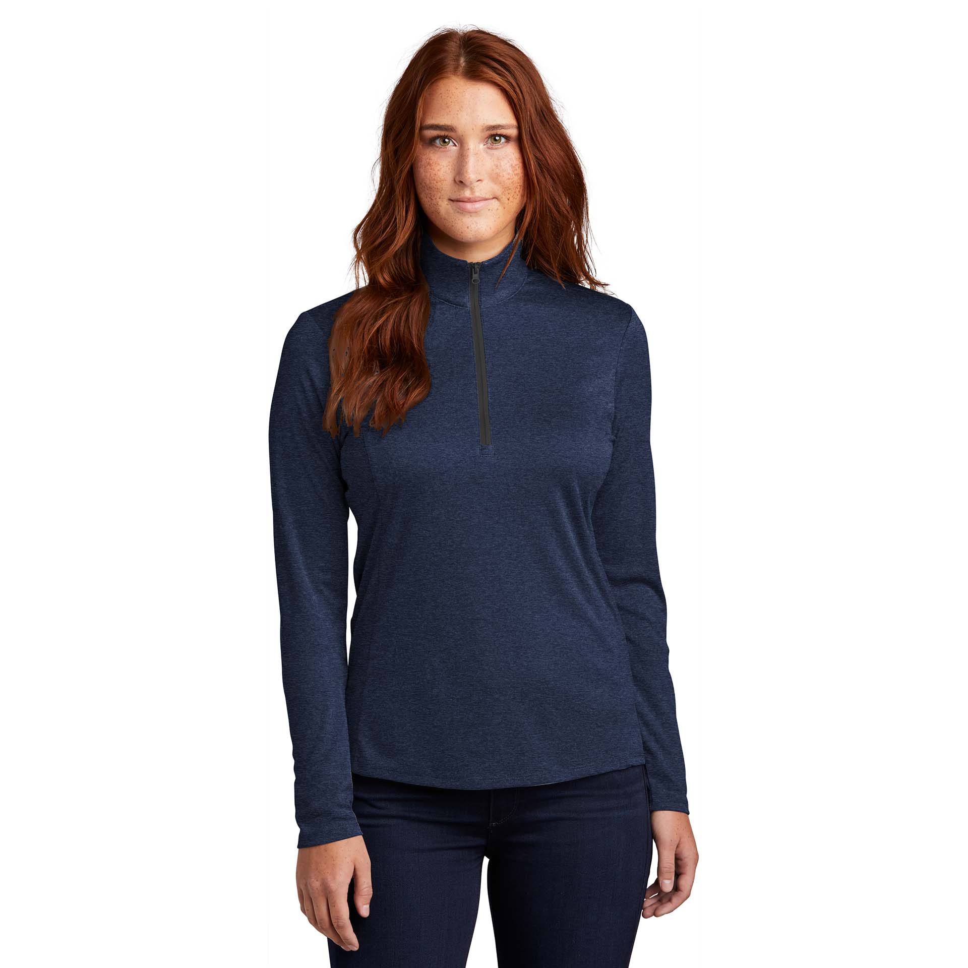 Sport-Tek LST469 Ladies Endeavor 1/4-Zip Pullover - Dark Royal