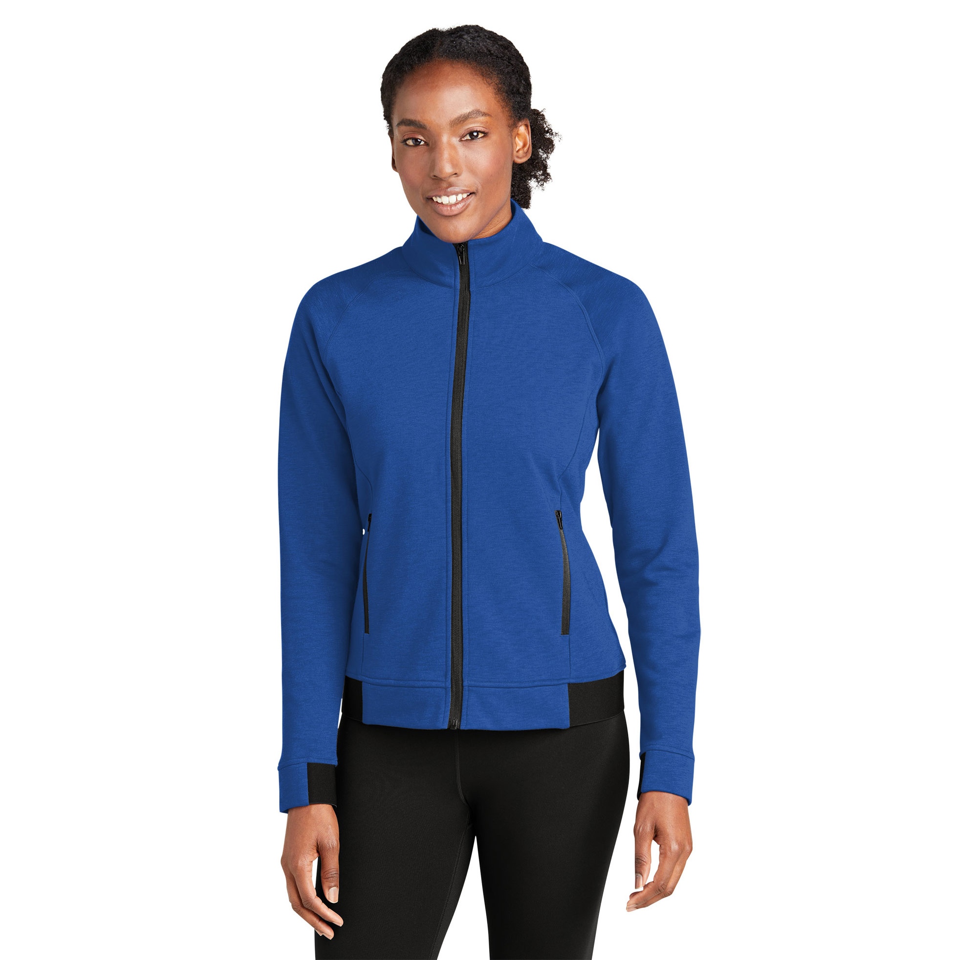 Sport-Tek LST570 Ladies Strive PosiCharge Full-Zip - True Royal