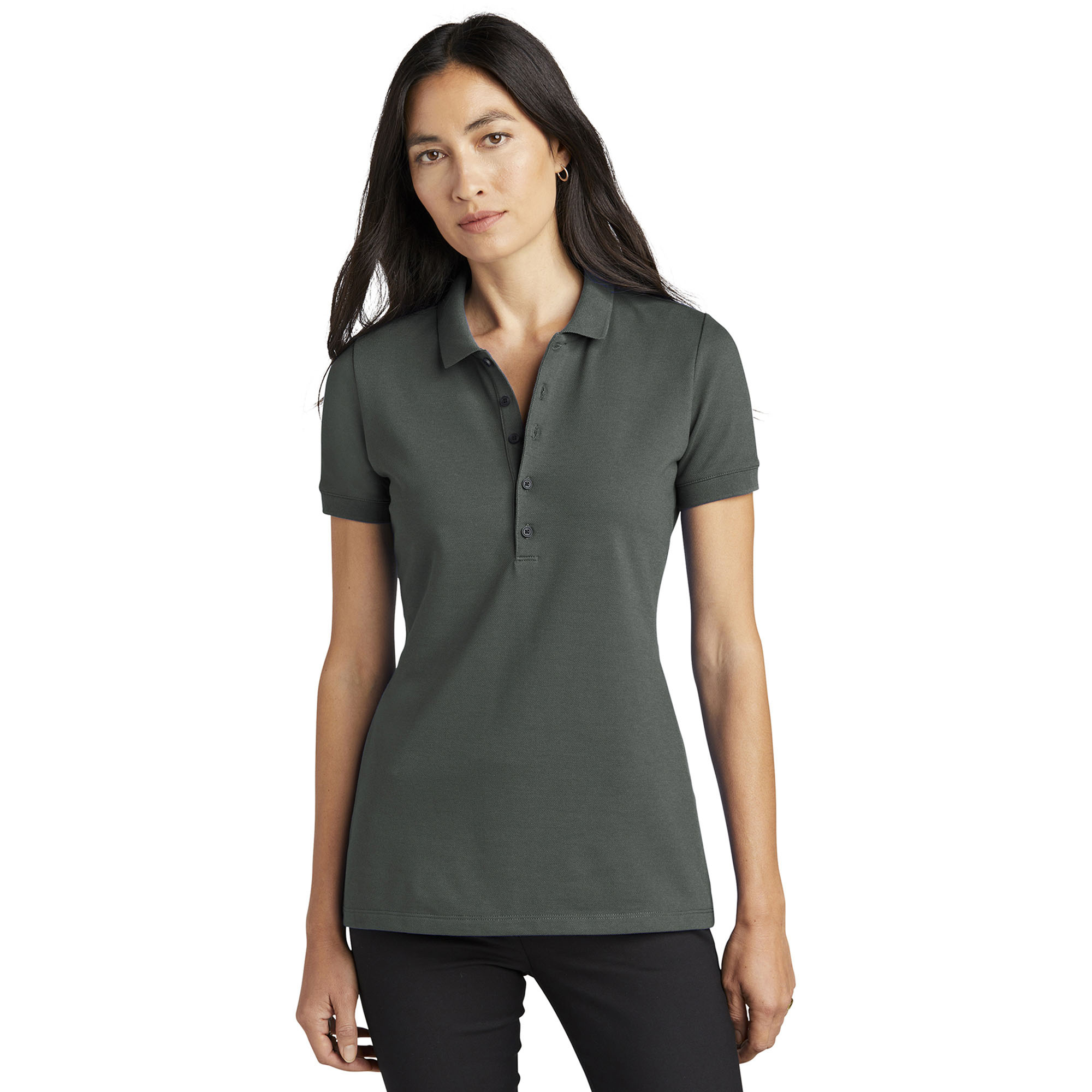 Mercer+Mettle MM1001 Women's Stretch Heavyweight Pique Polo - Anchor ...