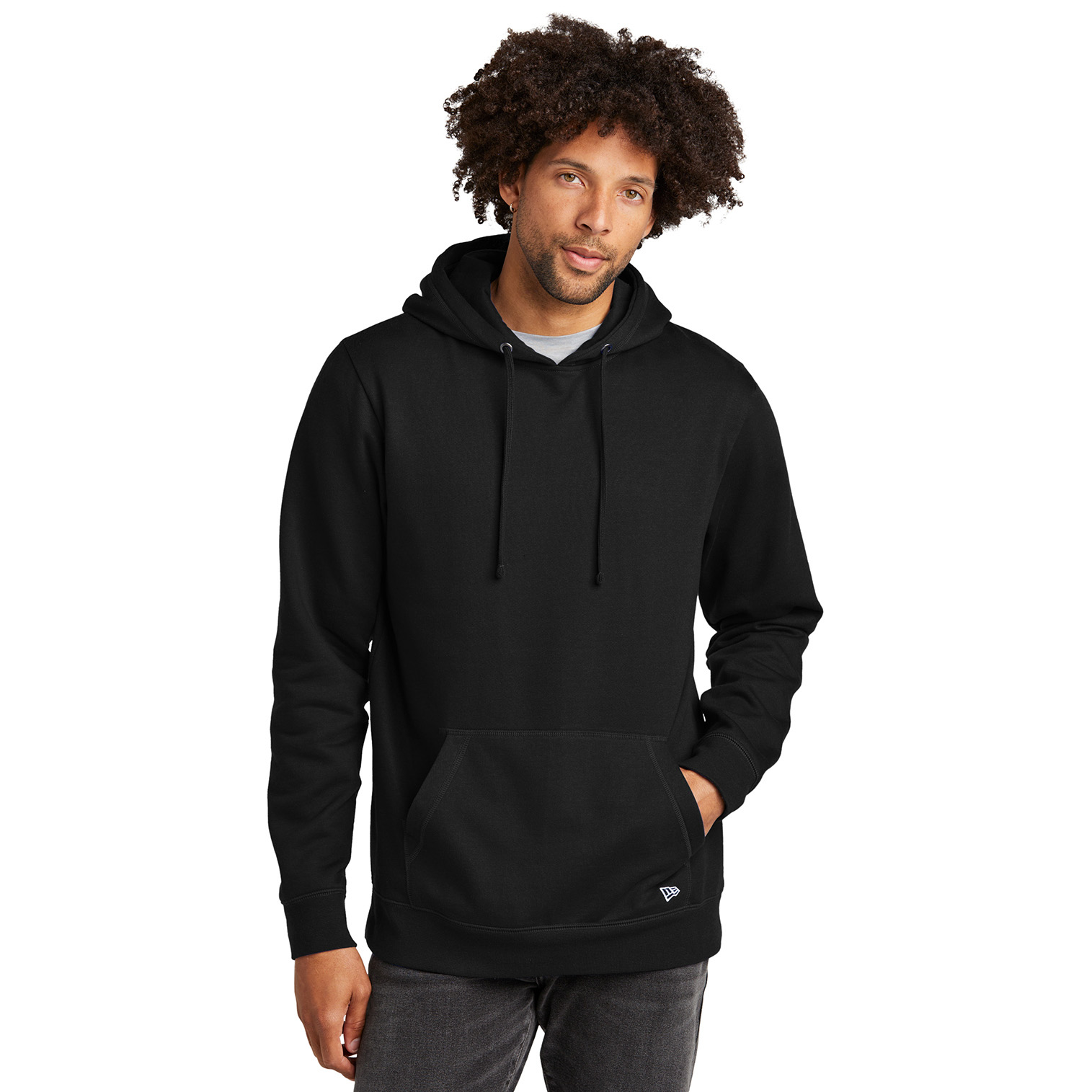 【即発送】NEWERA パーカー NEA550 COMEBACK FLEECE PULLOVER New Era NEA550 Comeback Fleece Pullover Hoodie - Black