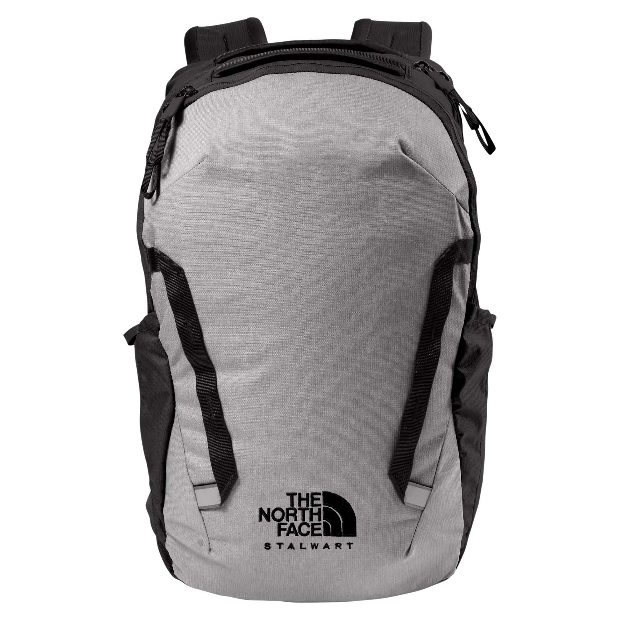 The North Face Stalwart Backpack - Gray/Black Amazon version ROFB24 The North Face® Stalwart Backpack – VANN BRANDS  main image 3