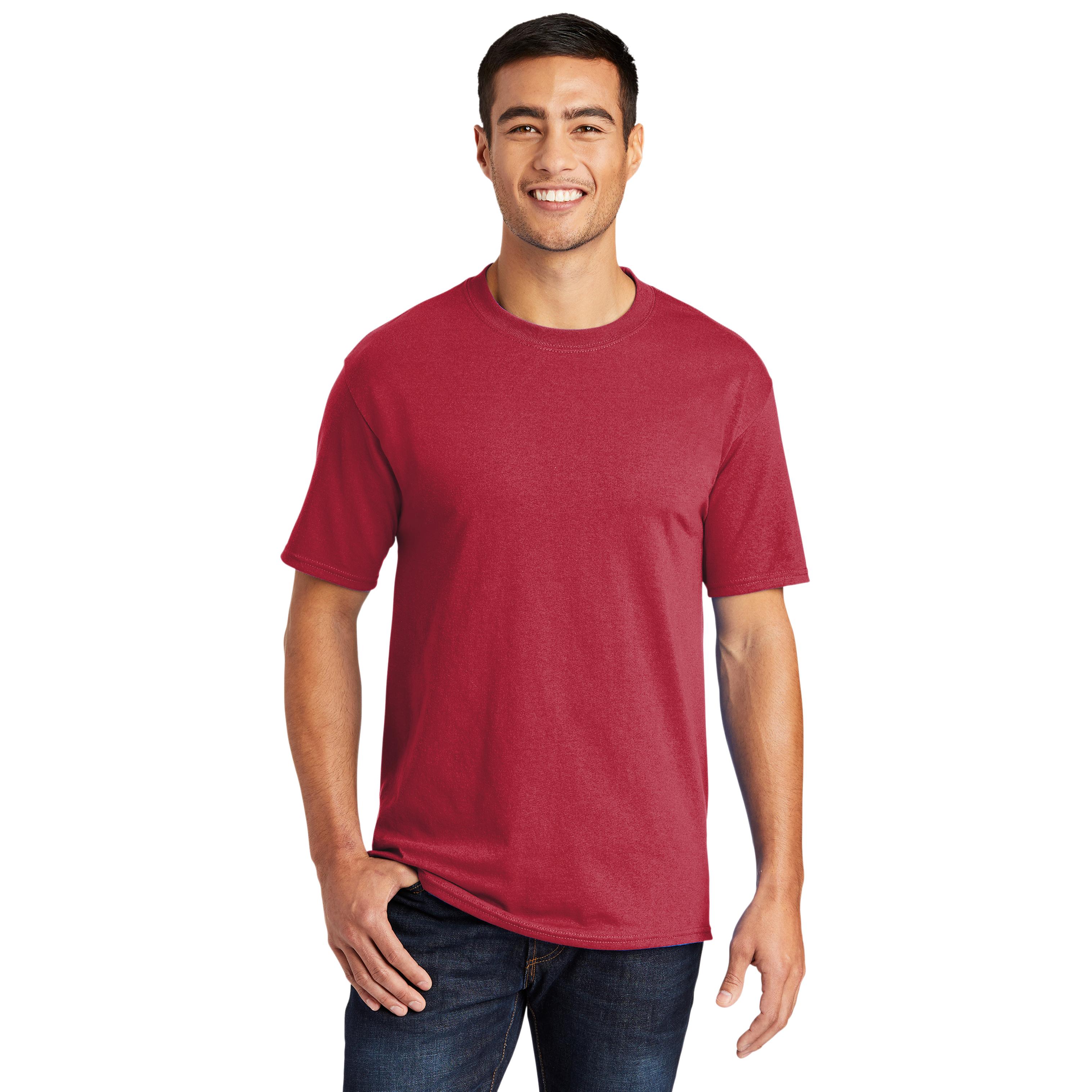 Port & Company PC55 Core Blend Tee - Red | Full Source
