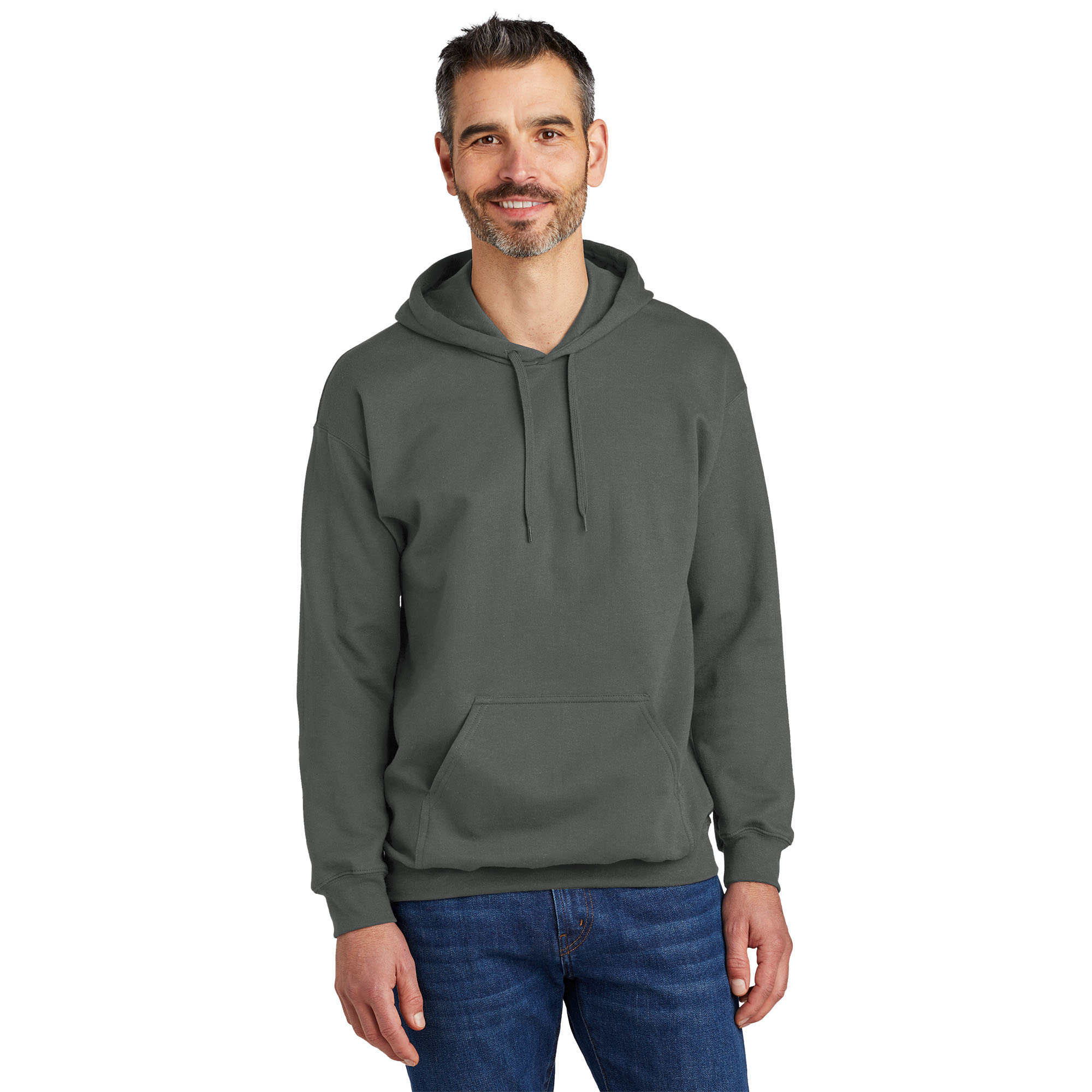 Gildan SF500 Softstyle Pullover Hooded Sweatshirt - Charcoal | Full Source