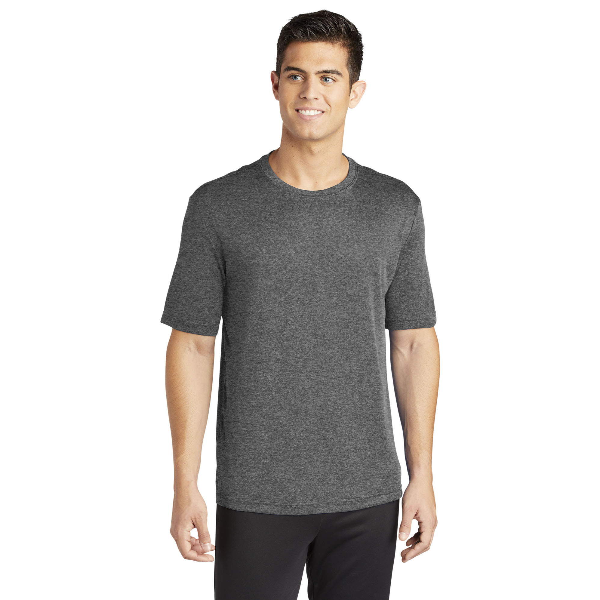Sport-Tek ST350 PosiCharge Competitor Tee - Iron Grey Heather | Full Source