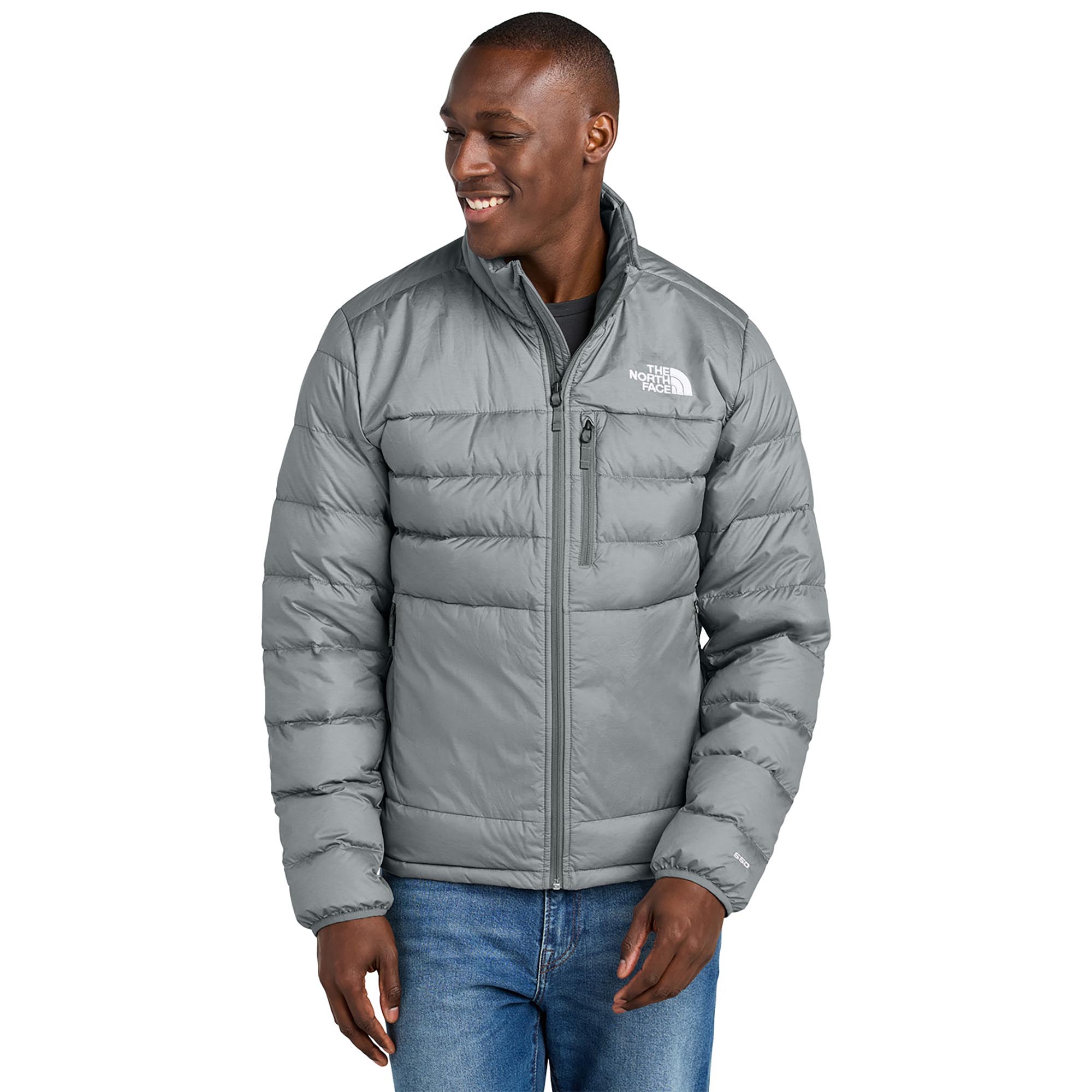 The North Face NF0A7V4F Down Hybrid Jacket TNF Medium Grey Heather