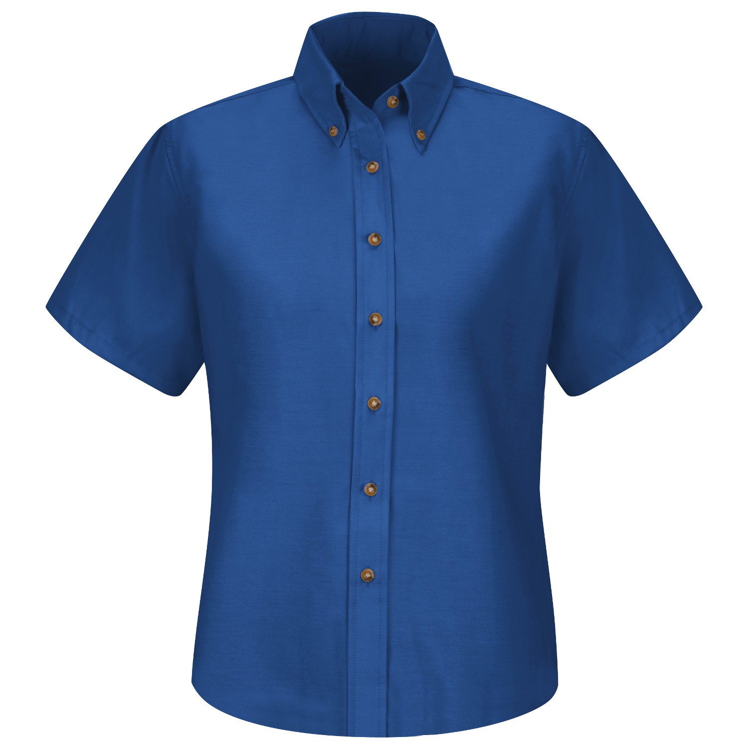 Red Kap SP81 Women's Poplin Dress Shirt - Short Sleeve - Royal Blue ...