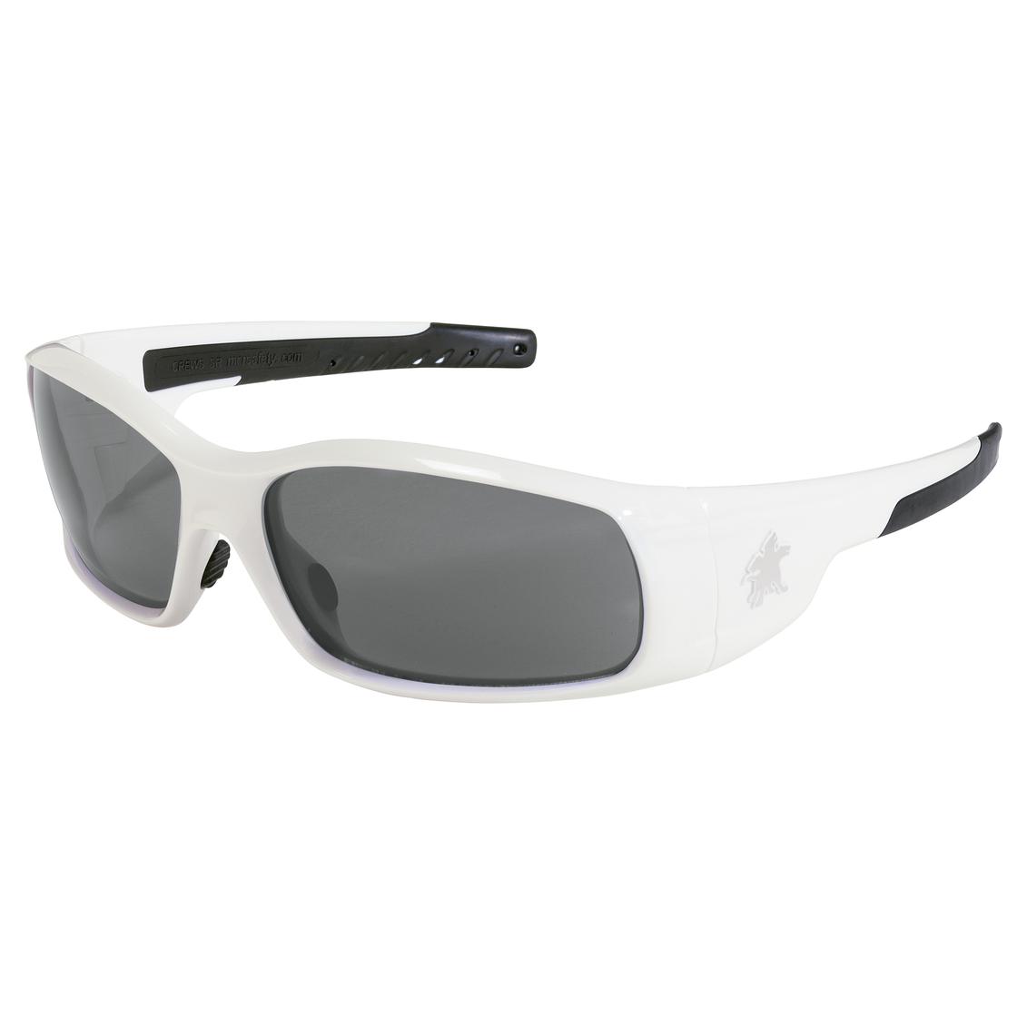 MCR Safety SR122AF Swagger SR1 Safety Glasses - White Frame - Gray