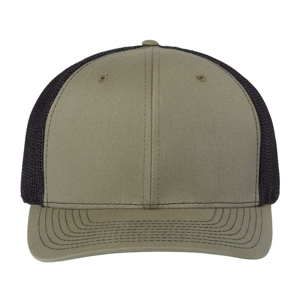 Connecticut Hook & Loop Trucker Cap Loden/Black