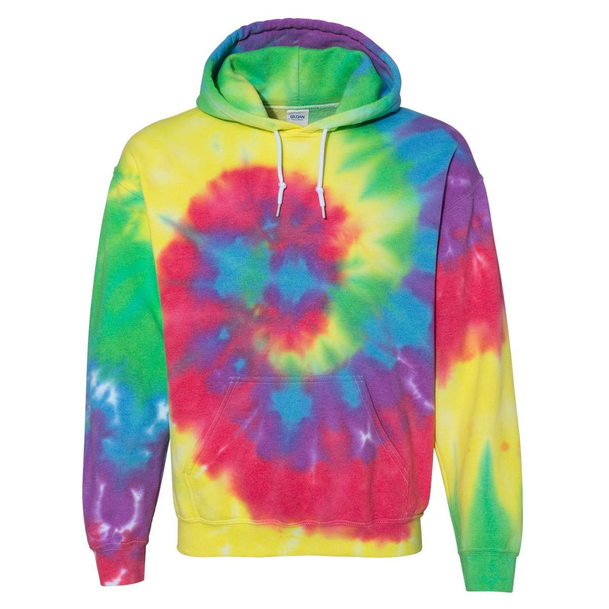 Dyenomite 680VR Blended Hooded Sweatshirt - Classic Rainbow | Full Source