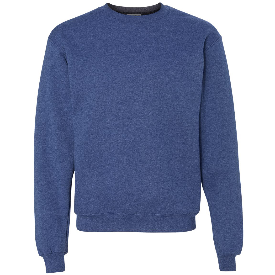 heather blue sweatshirt