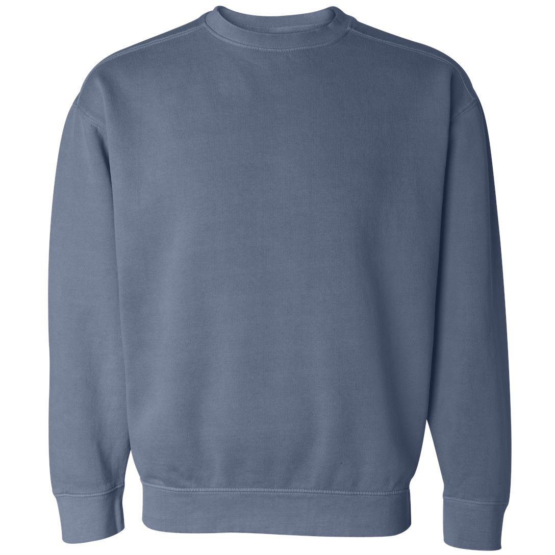  Comfort Colors Adult Crewneck Sweatshirt, Style 1566, Blue  Jean, Small : Clothing, Shoes & Jewelry