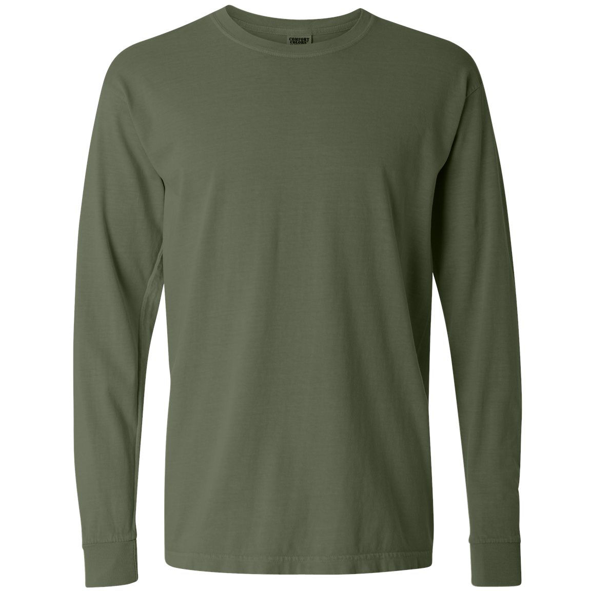 Comfort Colors 6014 Garment-Dyed Heavyweight Long Sleeve T-Shirt - Hemp ...