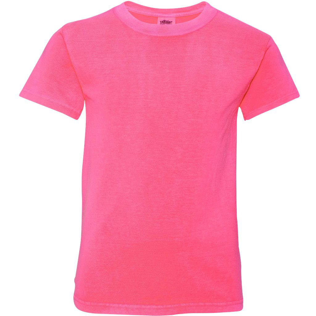 neon color t shirt for women